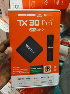 TX30 Pro 5G 24K Ultra HD Android TV Box