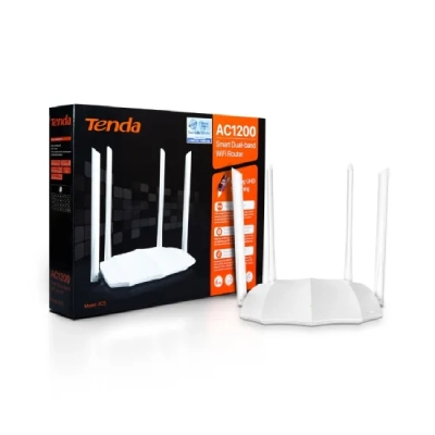 Tenda AC5 AC1200 Dual Band 1200Mbps Ultra HD Gaming  Router