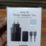 Samsung 65W PD Power Adapter with Dual USB-C & USB-A Port