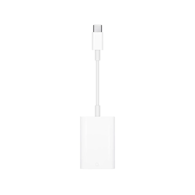 Apple Type-C Male to SD Card Reader White Converter
