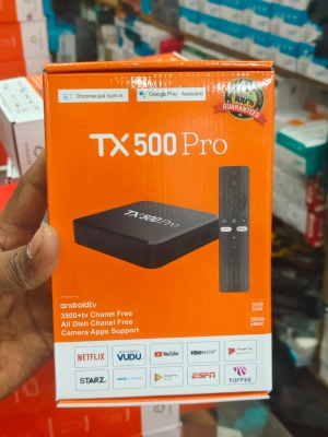 TX500 Pro Ultra HD Android TV Box